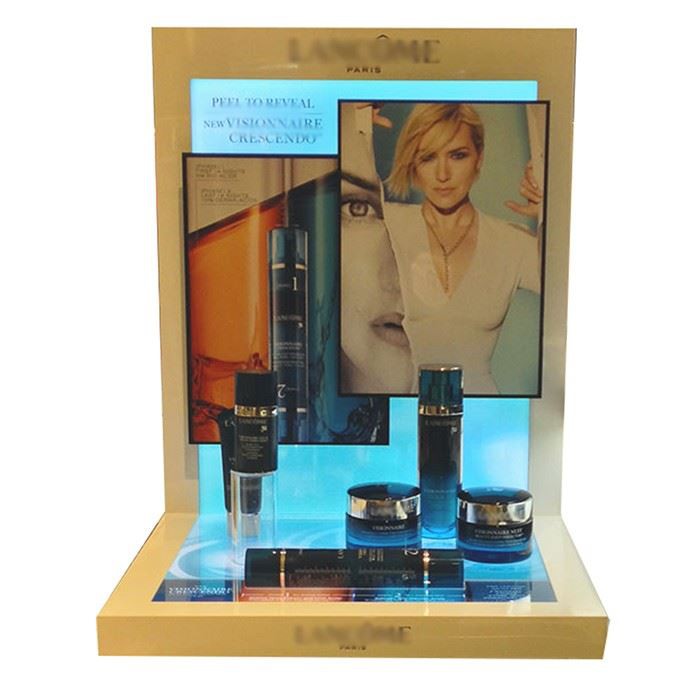 Cosmetic Display Counter Acrylic With Led Light